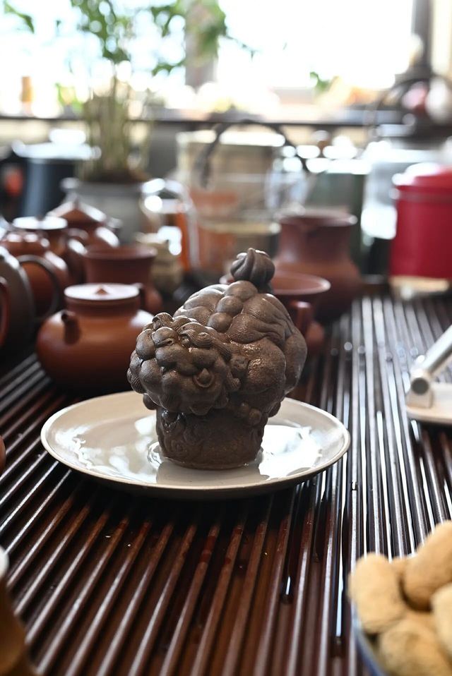 打工人必备开运神器!我的「狮」来运转小茶宠
