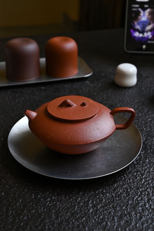 几何美学与现代茶道的融合,静享茶时光