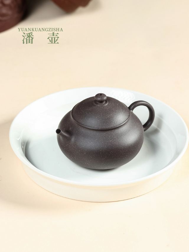 三色泥料潘壶 → 天青泥-潘壶 - 缩略图 3