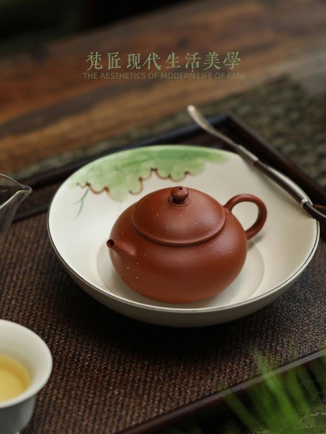 三色潘壶套装 → 生砂朱泥潘壶 - 缩略图 7