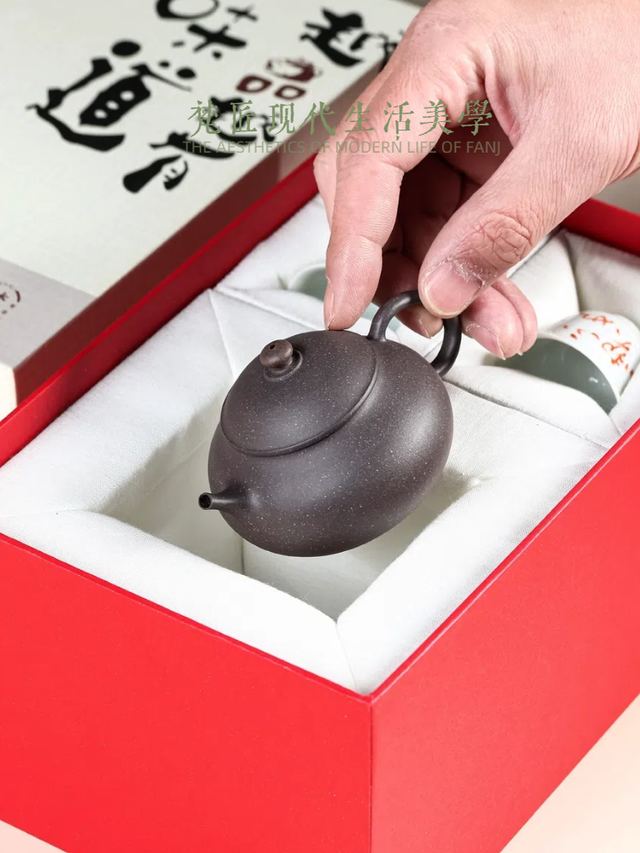 三色潘壶套装 → 天青泥潘壶 - 缩略图 3