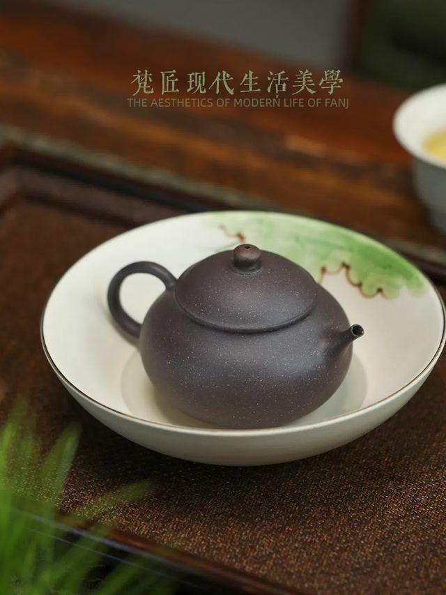 三色潘壶套装 → 天青泥潘壶 - 缩略图 4