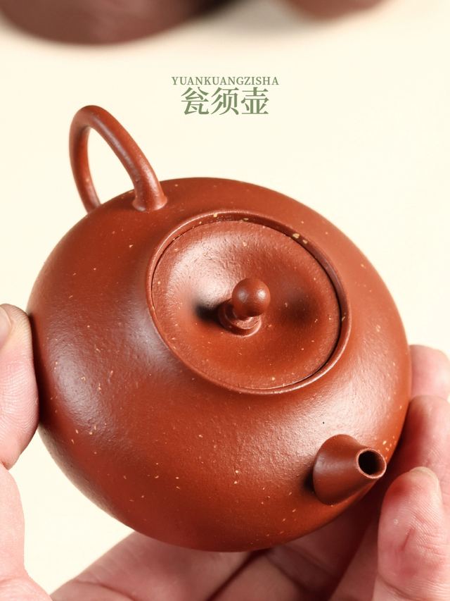 生砂朱泥瓮须壶 - 缩略图 2