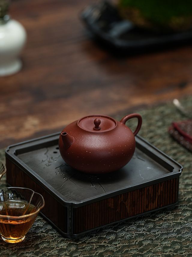 生砂朱泥瓮须壶 - 缩略图 7