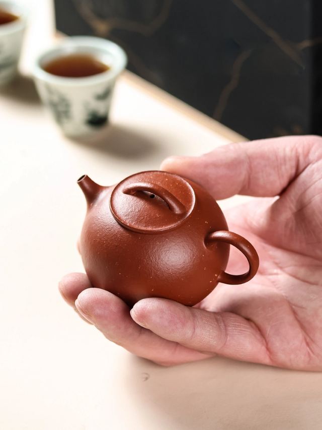 生砂朱泥-圆瓢 → 套装 - 缩略图 8